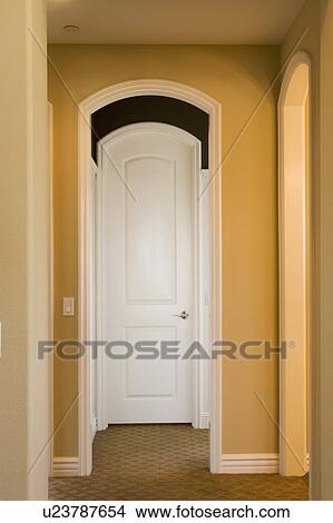 Picture - Front Door and Archway. Fotosearch