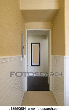 Hallway leading out of a room View Large Photo Image Picture - Hallway leading out of a room. Fotosearch