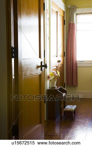 Interior Hallway and Room of Country Style Home View Large Photo Image Stock Photography - Interior Hallway and Room of Country Style Home. Fotosearch