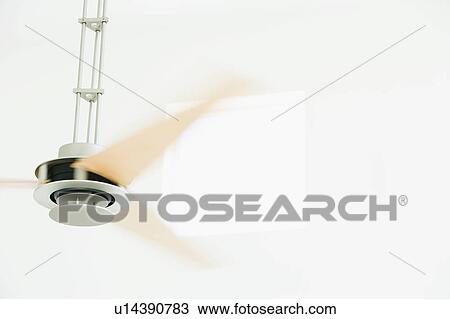 Modern Ceiling Fan in Motion View Large Photo Image Stock Image - Modern Ceiling Fan in Motion. Fotosearch