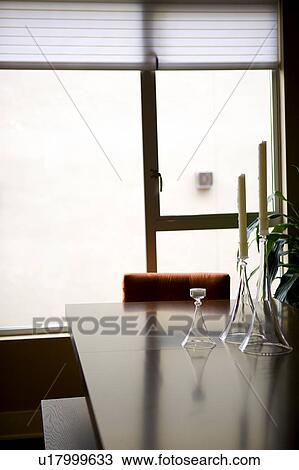 Sunlight on Wood Dining Table View Large Photo Image Stock Image - Sunlight on Wood Dining Table. Fotosearch