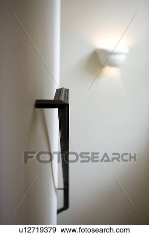 Stock Photo - Vignette of wrought iron handrailing.. Fotosearch