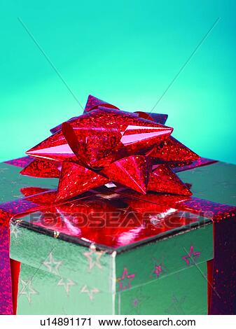 Present with Bow View Large Photo Image Stock Image - Present with Bow. Fotosearch