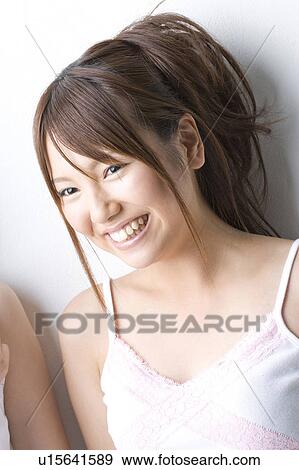 Stock Photo - Portrait of woman. Fotosearch