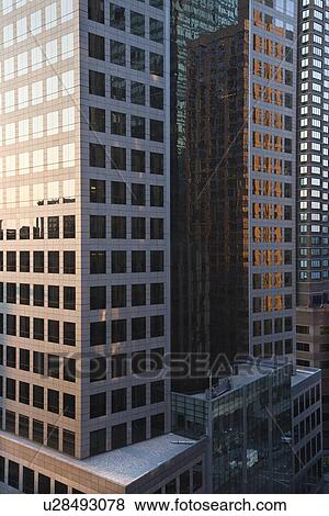 Stock Photo - New York City office buildings. Fotosearch