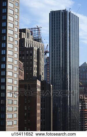 New York City skyscrapers. View Large Photo Image Stock Image - New York City skyscrapers.. Fotosearch