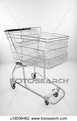 Stock Image - Still life of shopping cart. Fotosearch