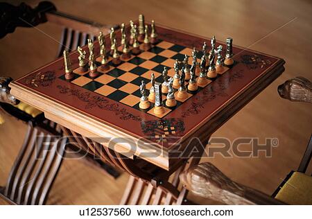 Elegant chess set View Large Photo Image Stock Image - Elegant chess set. Fotosearch