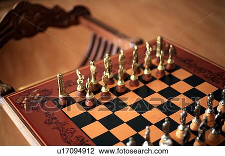 Elegant chess set View Large Photo Image Stock Image - Elegant chess set. Fotosearch
