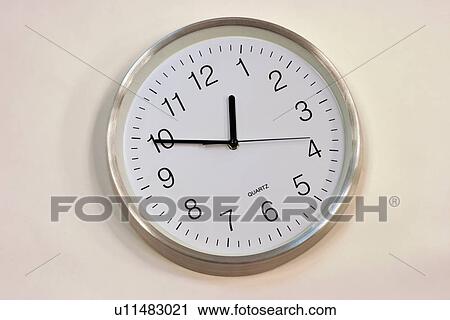 Wall clock View Large Photo Image Stock Image - Wall clock. Fotosearch