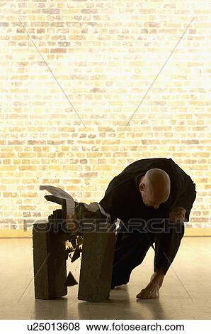 Stock Photo - Karate chop.. Fotosearch