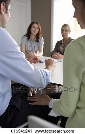 Stock Image - Business meeting. Fotosearch
