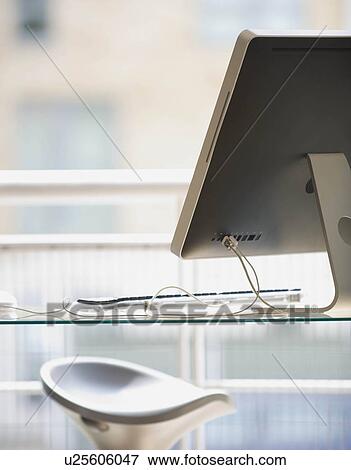 Stock Photo - Still life image of a desktop computer. Fotosearch