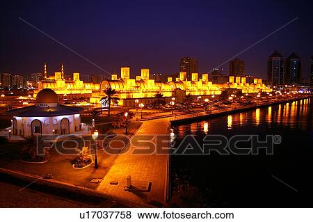 Stock Photo - Country, sharjah, UAE, Arabic. Fotosearch