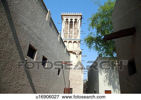 Stock Photo - Dubai, bastakia. Fotosearch