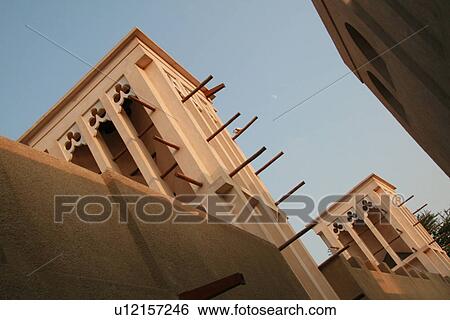 Stock Photograph - Dubai, bastakia. Fotosearch