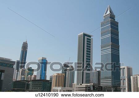Stock Image - dubai, shiekh, zayed, road. Fotosearch