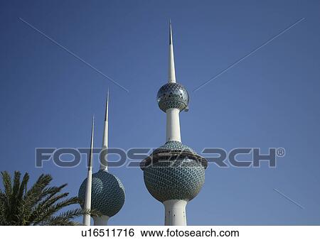 Stock Photograph - kuwait, water, tank, traditional, architecture. Fotosearch