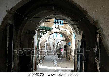 Stock Image - Tunis, Tunisia, arabic, country. Fotosearch
