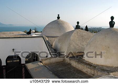 Stock Photo - Tunis, Tunisia, arabic, islam, Sidi, Bou, Said. Fotosearch