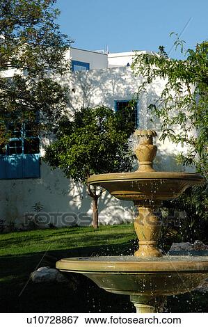 Stock Photo - Tunis, Tunisia, arabic, islam, Sidi, Bou, Said. Fotosearch