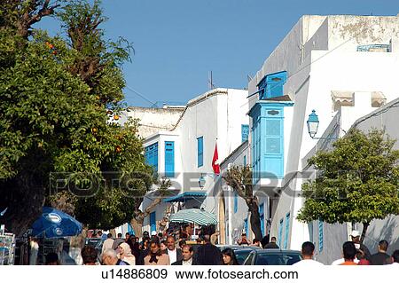 Tunis, Tunisia, arabic, islam, Sidi, Bou, Said View Large Photo Image Stock Photo - Tunis, Tunisia, arabic, islam, Sidi, Bou, Said. Fotosearch