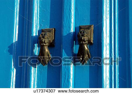 Stock Photo - Tunis, Tunisia, arabic, islam, Sidi, Bou, Said. Fotosearch