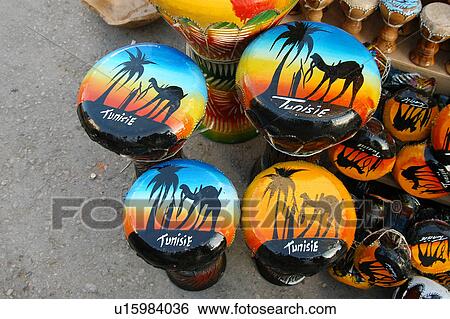 Stock Photograph - Tunis, Tunisia, arabic, islam, Sidi, Bou, Said. Fotosearch