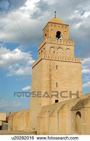 Stock Photograph - Tunis, Tunisia, arabic, islam, Kairouen, Qairouen, SFAX. Fotosearch