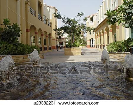 UAE, Dubai, Knowledge, village View Large Photo Image Stock Image - UAE, Dubai, Knowledge, village. Fotosearch