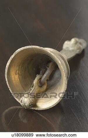 Stock Photo - Close-up of a bell. Fotosearch