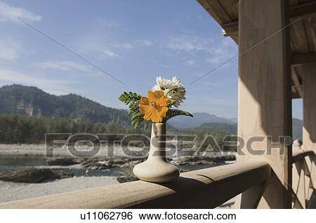 Stock Photograph - Close-up of a flower vase. Fotosearch