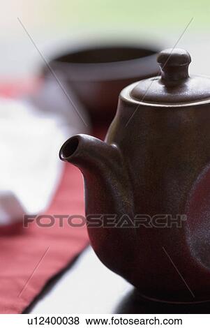 Close-up of a tea kettle View Large Photo Image Stock Photo - Close-up of a tea kettle. Fotosearch