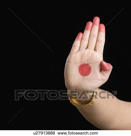 Stock Photo - Close-up of a woman's hand making a Bharatnatyam gesture. Fotosearch