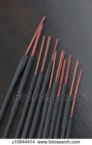 Picture - Close-up of incense sticks. Fotosearch