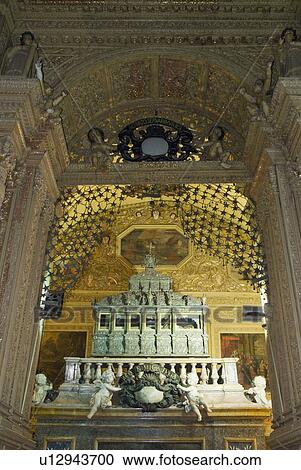 Tomb in a church, St. Francis Xavier Church, Old Goa, Goa, India View Large Photo Image Stock Image - Tomb in a church, St. Francis Xavier Church, Old Goa, Goa, India. Fotosearch