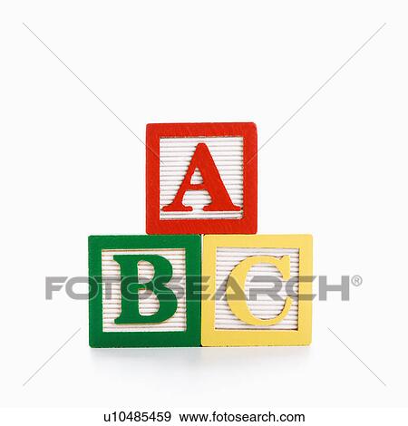ABC Alphabet blocks stacked together View Large Photo Image Stock Photo - ABC Alphabet blocks stacked together . Fotosearch