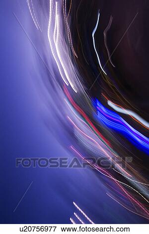 Abstract motion blur of lights View Large Photo Image Stock Photo - Abstract motion blur of lights. Fotosearch
