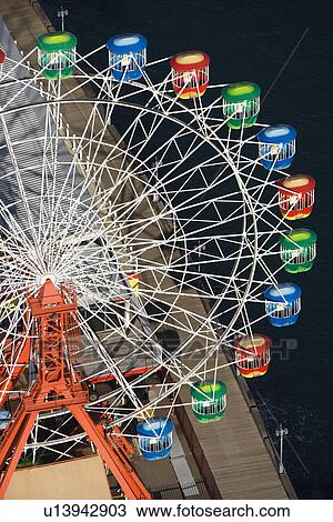 Aerial view of ferris wheel in Luna Park Sydney, Australia View Large Photo Image Stock Image - Aerial view of ferris wheel in Luna Park Sydney, Australia. Fotosearch