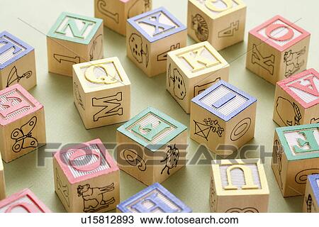 Alphabet building block toys. View Large Photo Image Stock Image - Alphabet building block toys.. Fotosearch
