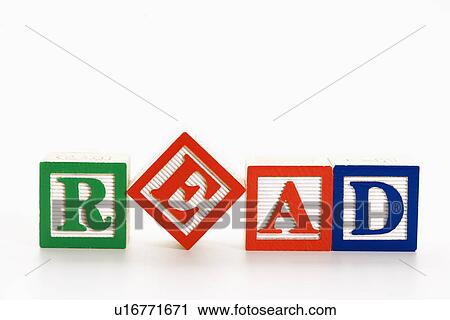 Alphabet toy building blocks spelling the word read. View Large Photo Image Stock Image - Alphabet toy building blocks spelling the word read.. Fotosearch