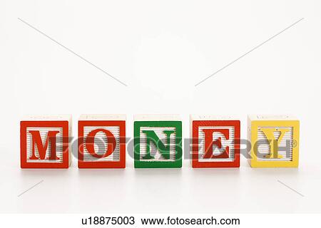 Alphabet toy building blocks spelling the word money View Large Photo Image Stock Image - Alphabet toy building blocks spelling the word money. Fotosearch