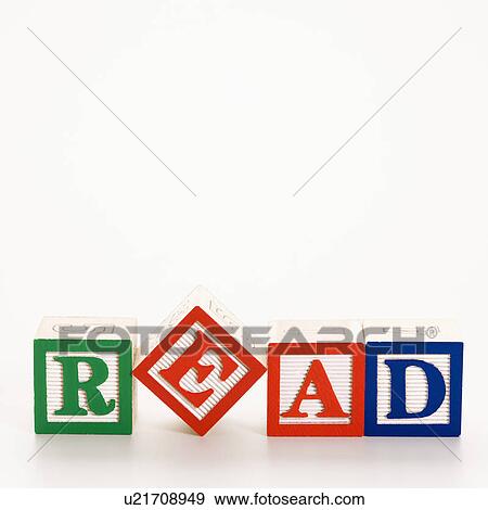 Alphabet toy building blocks spelling the word read. View Large Photo Image Stock Photo - Alphabet toy building blocks spelling the word read.. Fotosearch