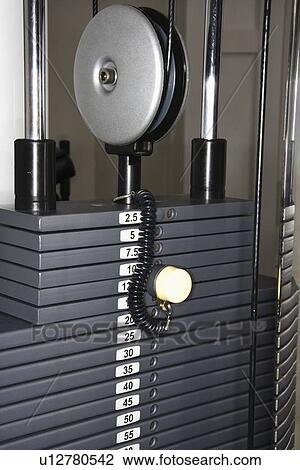 Cable machine fitness equipment. View Large Photo Image Stock Image - Cable machine fitness equipment.. Fotosearch