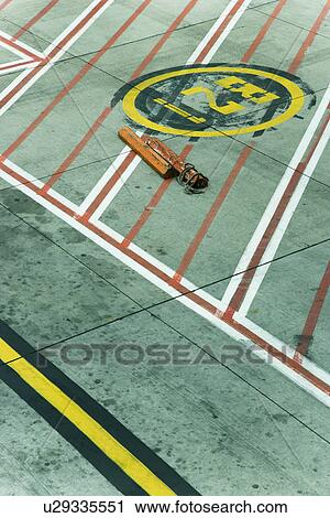 Lines on runway concrete at Melbourne Airport, Australia View Large Photo Image Stock Image - Lines on runway concrete at Melbourne Airport, Australia. Fotosearch