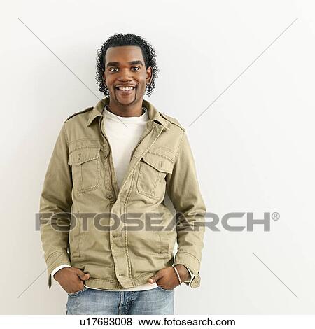 Stock Photo - Man standing. Fotosearch