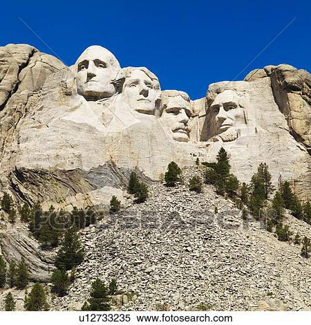 Mount Rushmore National Memorial with mountain and trees View Large Photo Image Stock Photography - Mount Rushmore National Memorial with mountain and trees. Fotosearch