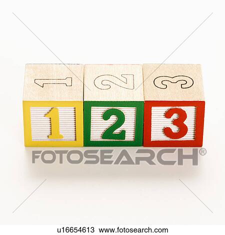 Numbered toy in a line View Large Photo Image Stock Image - Numbered toy in a line. Fotosearch