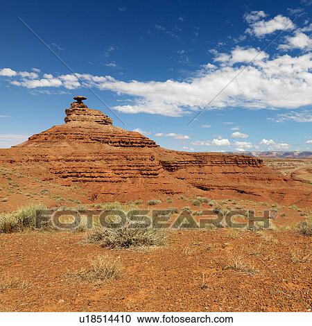 Scenic remote desert landscape with mesa land formation. View Large Photo Image Stock Image - Scenic remote desert landscape with mesa land formation.. Fotosearch