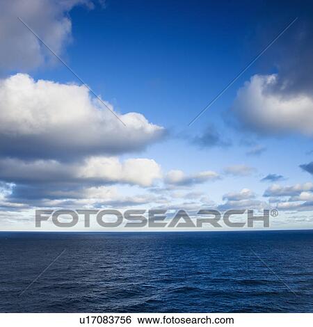 Seascape with cumulus clouds in Australia View Large Photo Image Stock Photograph - Seascape with cumulus clouds in Australia. Fotosearch